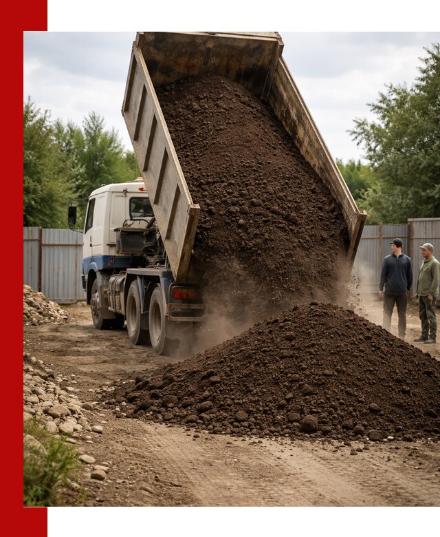 Доставка самосвалом 10 кубов в Белове быстро и надёжно