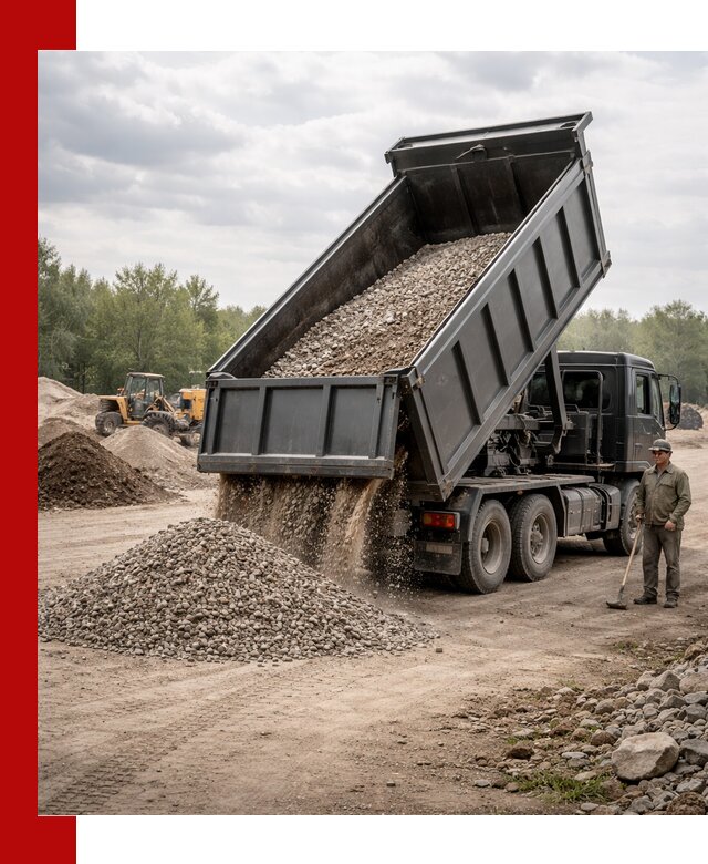 Доставка самосвалом 30 м3 по выгодным ценам в Белове