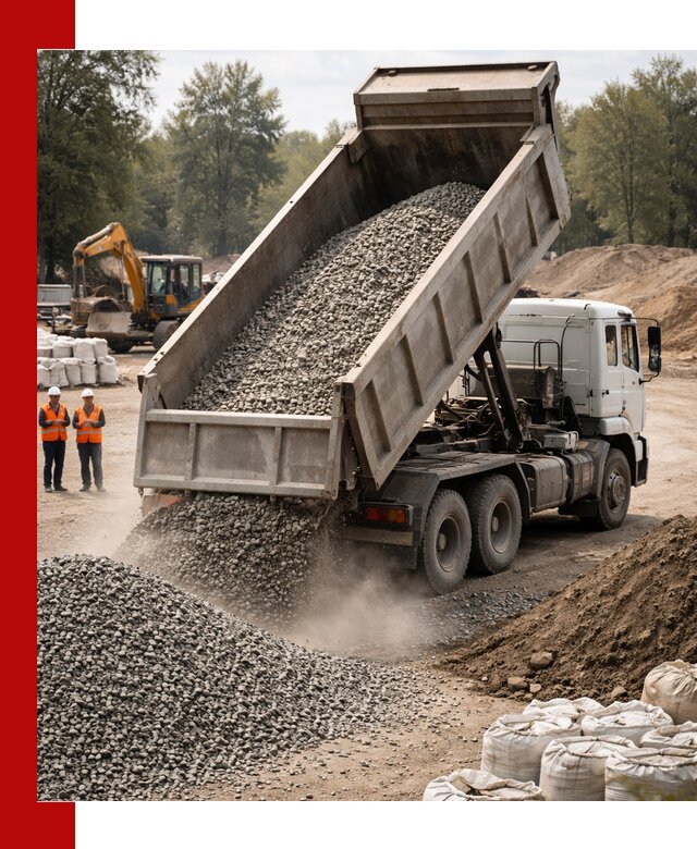 Аренда самосвала в Белове для доставки сыпучих и нерудных материалов