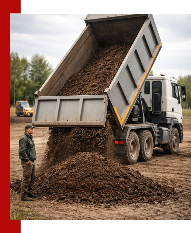 Аренда самосвала с водителем в Белове для сыпучих грузов и навоза