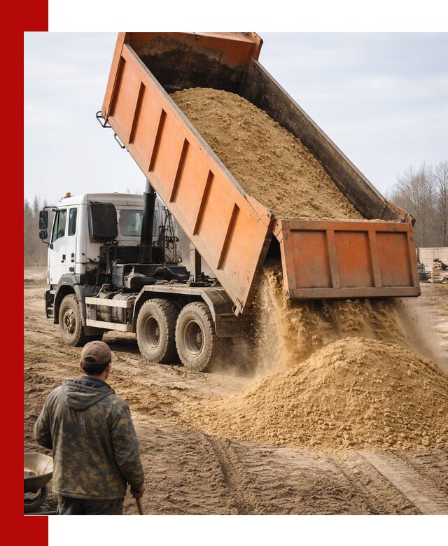 Аренда самосвала 20 тонн для перевозки грузов в Белове