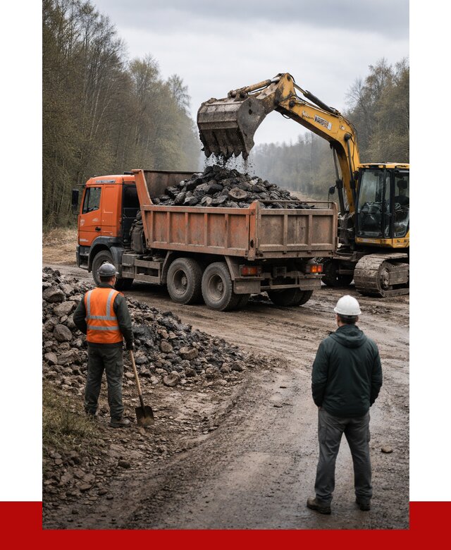 Вывоз асфальта в Белове от 4887 р. самосвалом ПРОНЕРУДБлв
