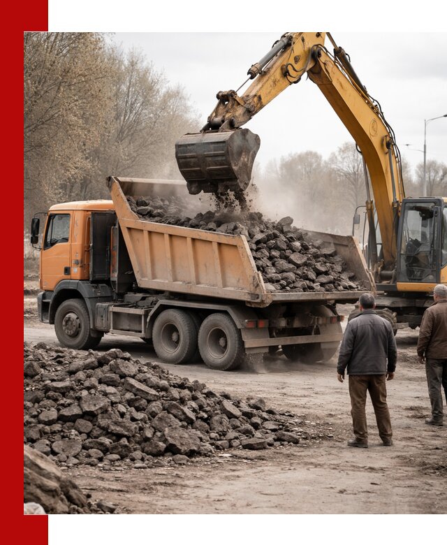 Вывоз асфальта и асфальтового покрытия в Белове