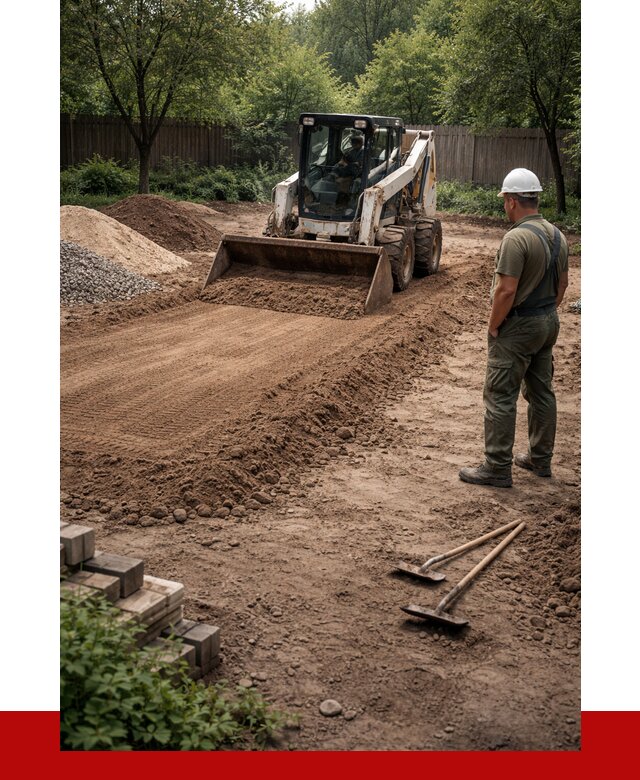 Выравнивание участка под ключ в Белове от 3801 р. | ПРОНЕРУДБлв
